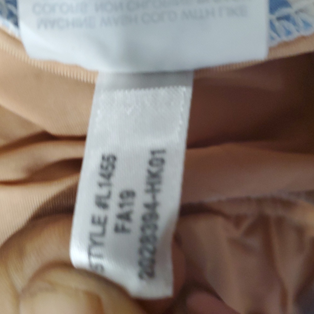 J. Crew Ruffle Plunging  Blue and White Striped Women's One Piece Swimsuit - Picture 12 of 12